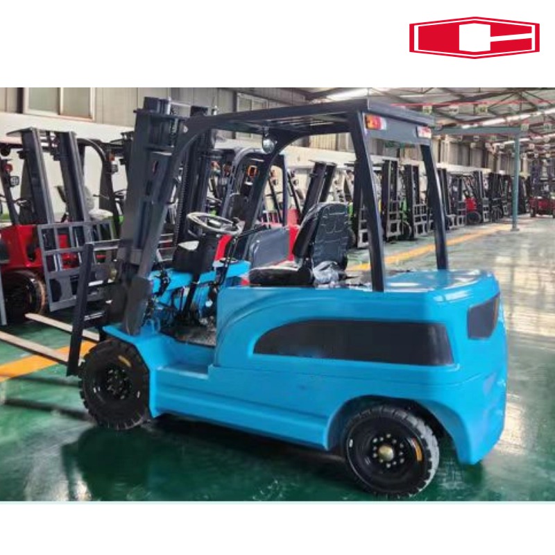 Mababang Ingay Walang Naglalabas ng Tailpipe 0.5T Small Electric Forklift para sa Warehouse