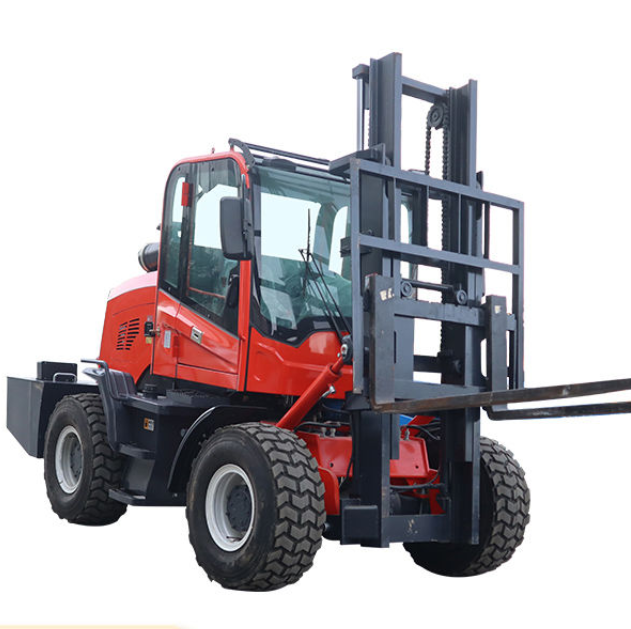 CV-3.5T Mini Makapangyarihang All-terrain Off-road Forklift