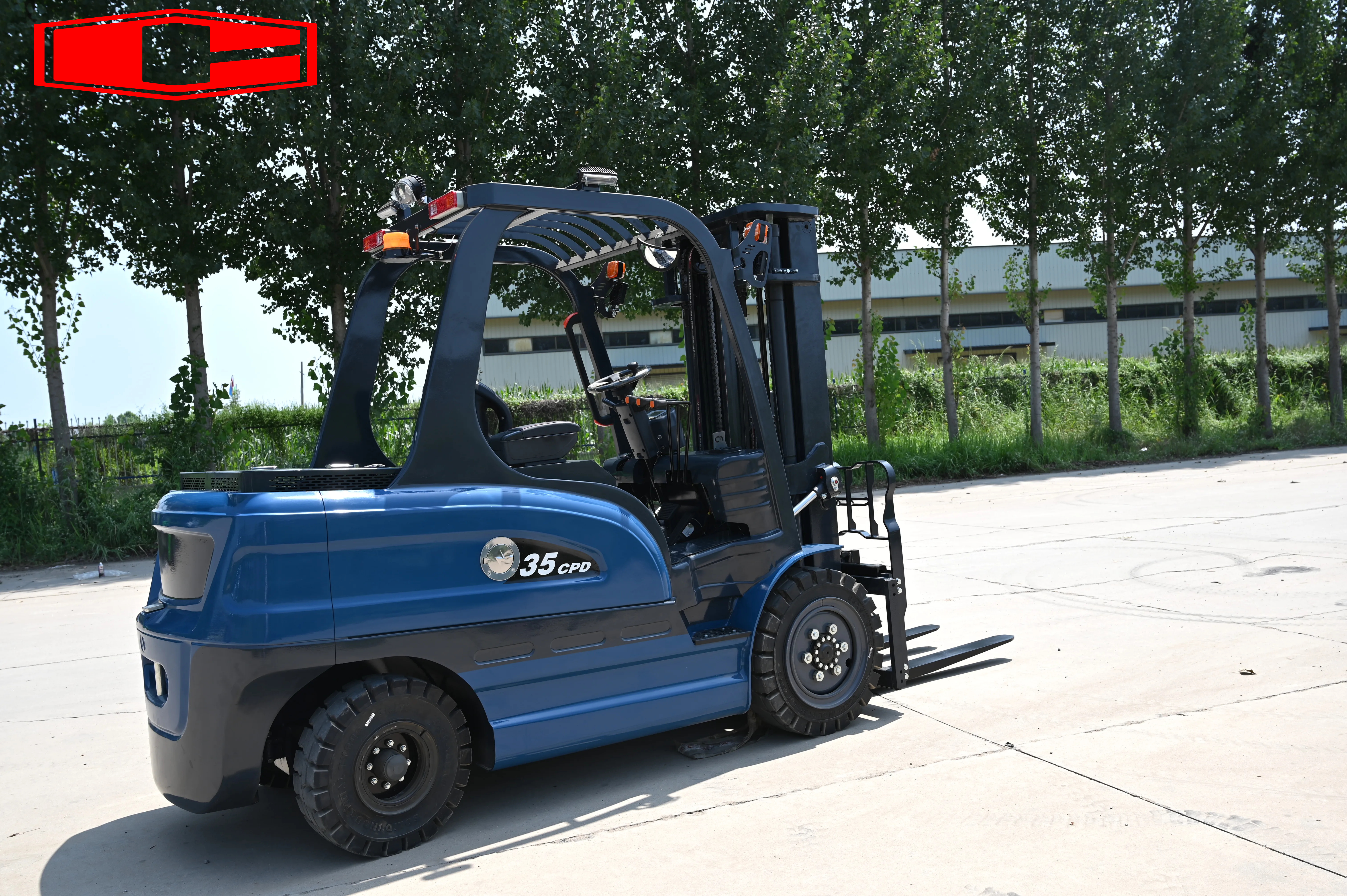 CV-35 3.5 Ton Propesyonal na Paggawa ng Electric Forklift