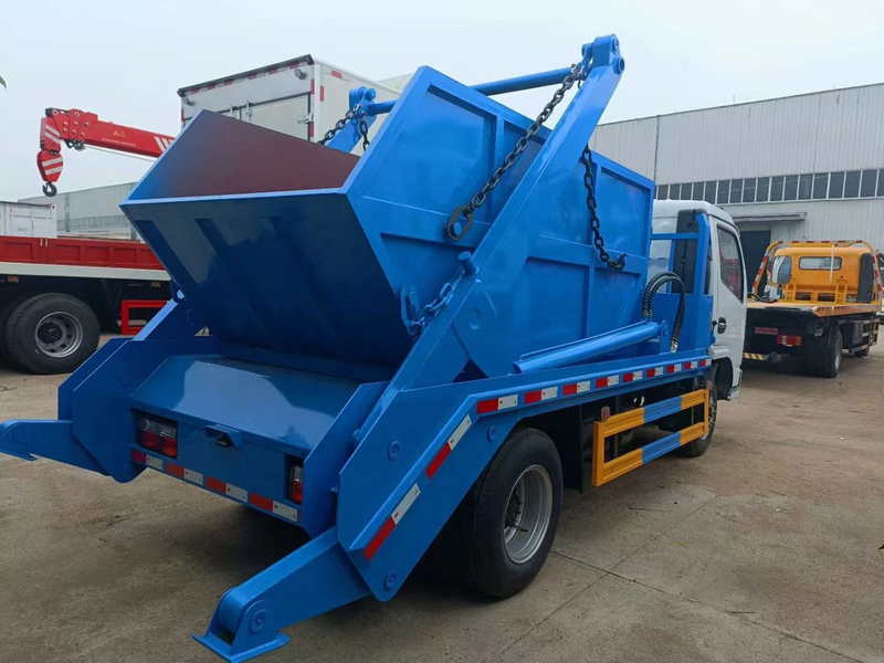 Swing Arm Side Hang Up Type Garbage Truck para sa Paglilinis