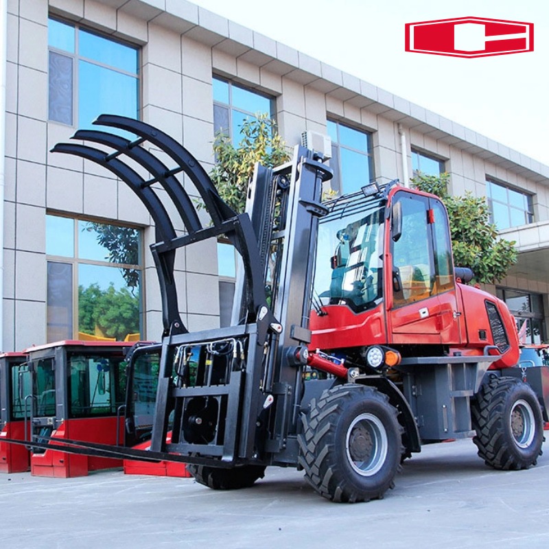 Mga Diesel Engine Mas Mataas na Load-bearing Capacity T100A Diesel Forklift para sa Storehouse