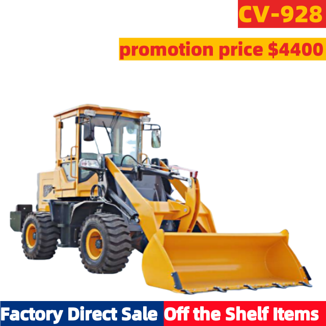 CV-928 Manufacturers Micro Loader 4WD Tractors na may Front-end Loaders At Maliit na Micro Wheel Loader na may Long Power ISO