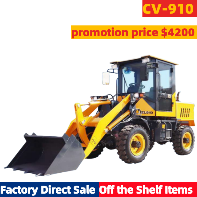 CV-910 Engine Diesel Backhoe Loader 4x4 China Small Micro Backhoe Loader Ginamit na Backhoe Loader for Sale