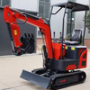 CV-12 1 toneladang Mini Excavator para sa Small Site Operation