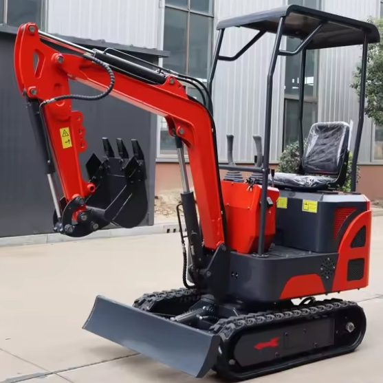 CV-12 1 toneladang Mini Excavator para sa Small Site Operation