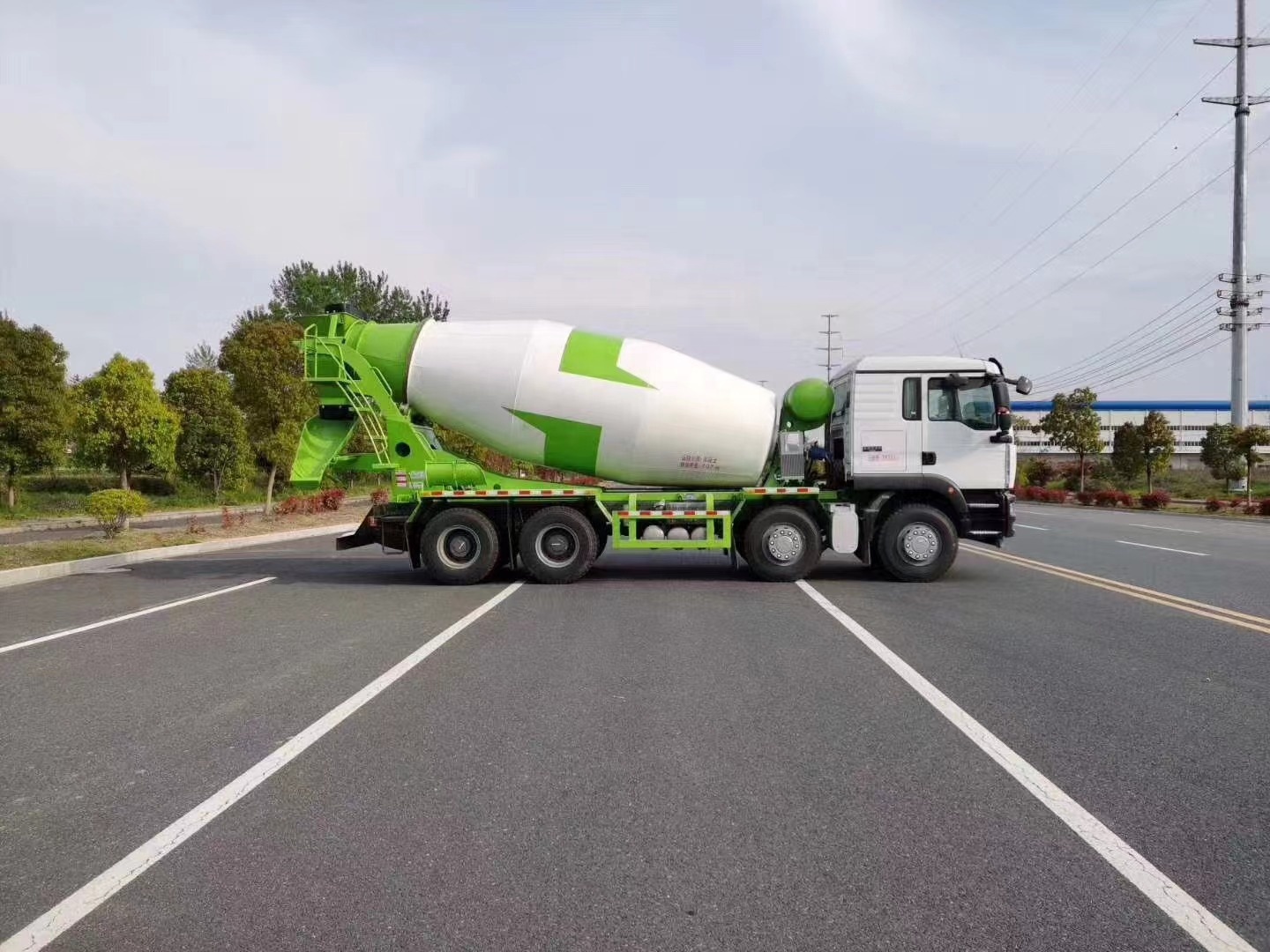 12CBM Concrete Mixer Truck para sa mga Construction Site