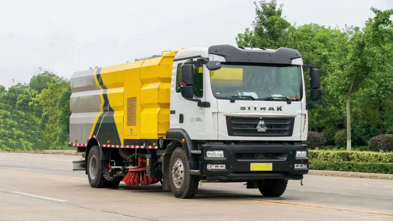 Mga Suction Systems Multi-scene na Paggamit ng Sweeper Truck para sa Paglilinis