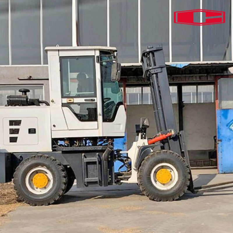 Mga Diesel Engine Mas Mataas na Load-bearing Capacity T100A Diesel Forklift para sa Storehouse