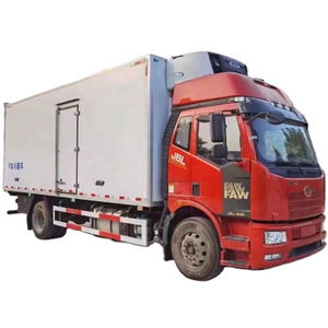 10 Ton Diesel Box Engine Refrigerator Truck para sa Transport