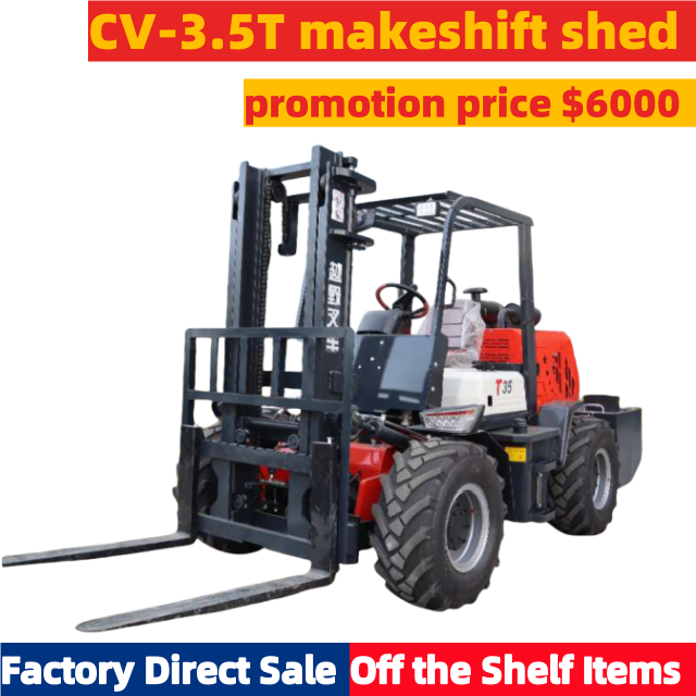 CV-3.5T Makeshift Shed Mataas na Kalidad na Multi-purpose na Murang Forklift Truck