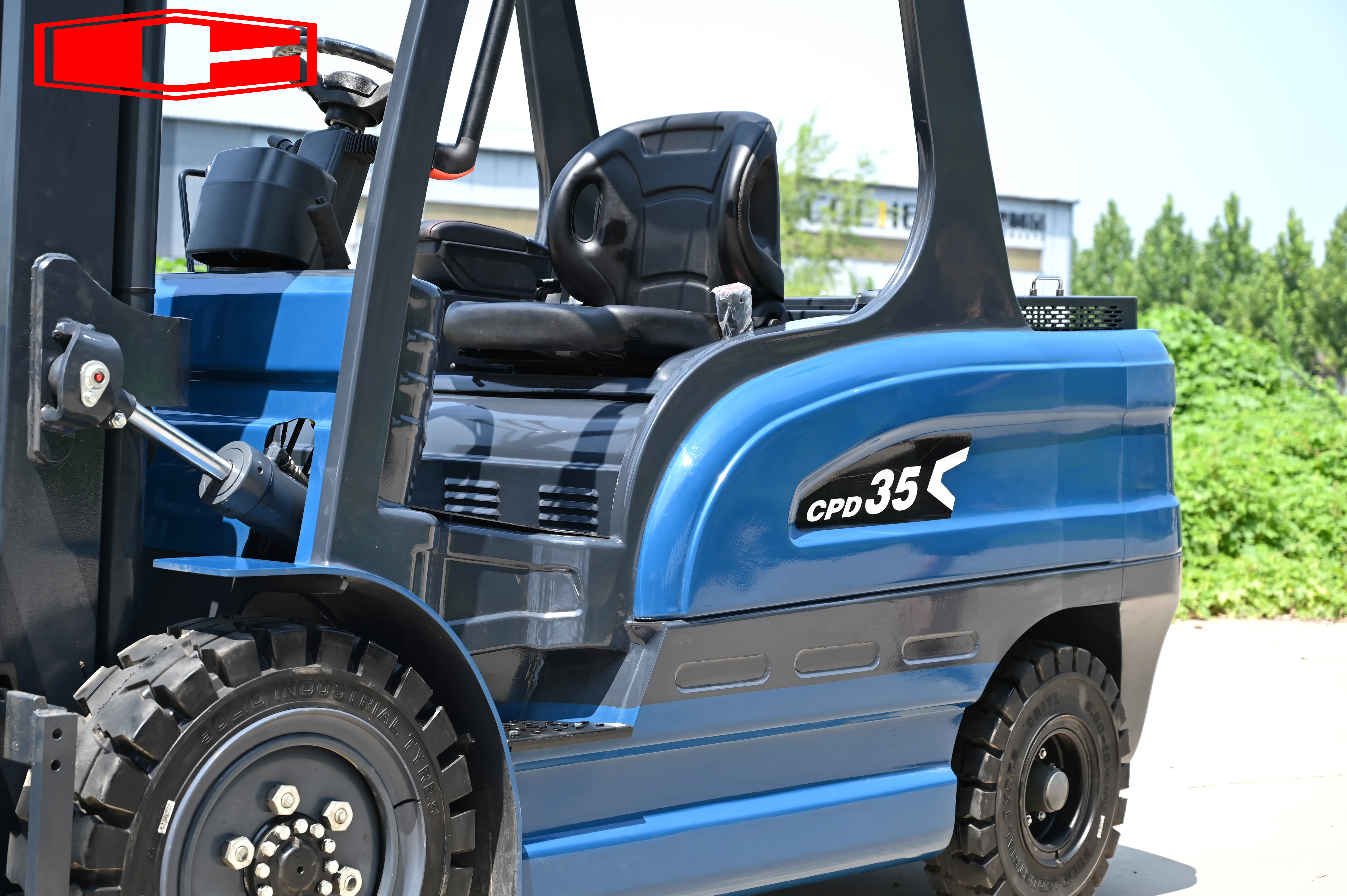 CV-35 3.5 Ton Propesyonal na Paggawa ng Electric Forklift