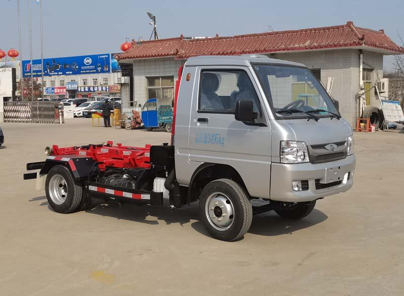 Box-type na Detachable Compression Garbage Truck