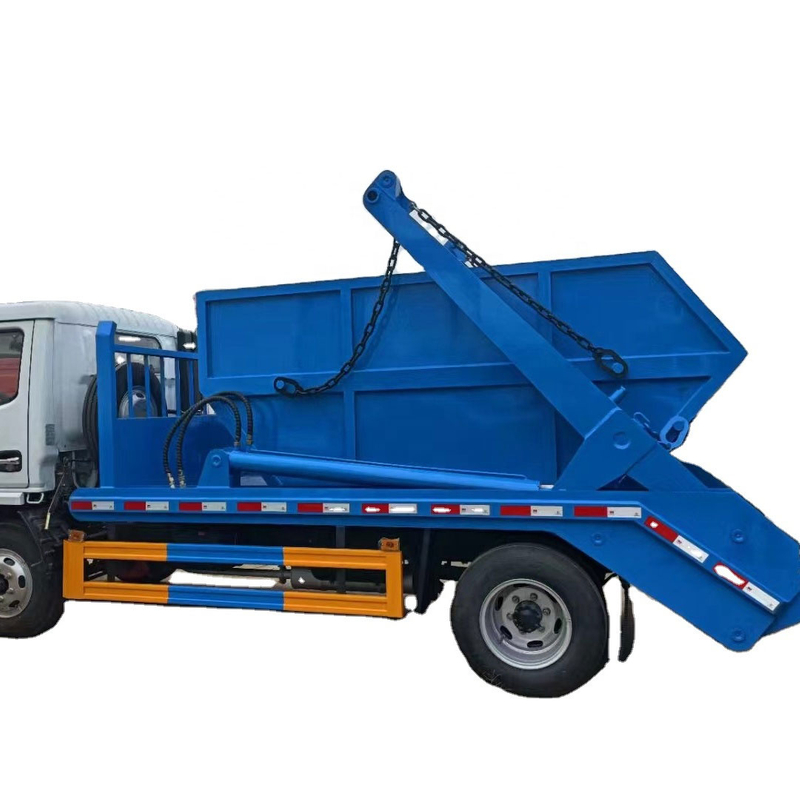 Swing Arm Side Hang Up Type Garbage Truck para sa Paglilinis