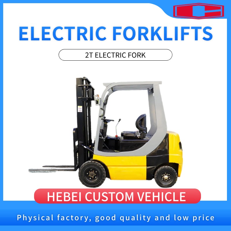 Walang Tailpipe Emissions High Efficiency 2T Electric Forklift para sa Warehouse