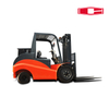 Mababang Ingay Walang Naglalabas ng Tailpipe 0.5T Small Electric Forklift para sa Warehouse