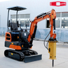 Flexibility Madaling Patakbuhin ang 1.5T 1.6T 1.7T Excavator Mula sa China