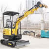 CV-18 1.7 toneladang Bagong Crawler Excavator Mini Bagging Machine