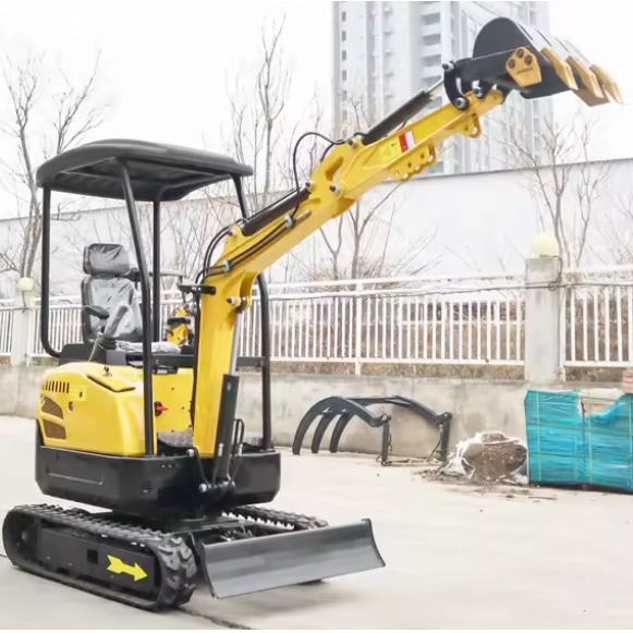 CV-18 1.7 toneladang Bagong Crawler Excavator Mini Bagging Machine