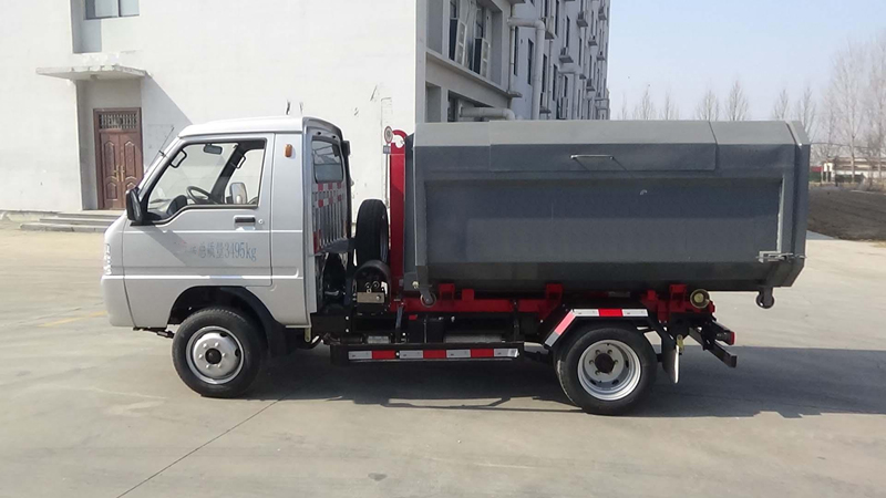 Box-type na Detachable Compression Garbage Truck