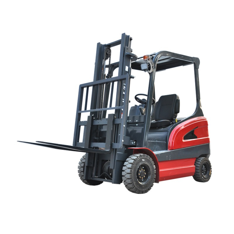 Mababang Ingay Walang Naglalabas ng Tailpipe 0.5T Small Electric Forklift para sa Warehouse