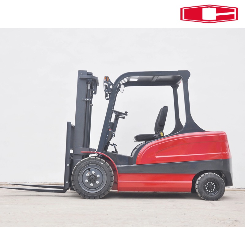 Mababang Ingay Walang Naglalabas ng Tailpipe 0.5T Small Electric Forklift para sa Warehouse