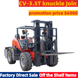 CV-3.5T Knuckle Joint Four-wheel Drive na Multi-purpose Off-road Forklift