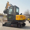 CV-40 3.5 Ton Small Diesel Excavator ay Ginagamit sa loob