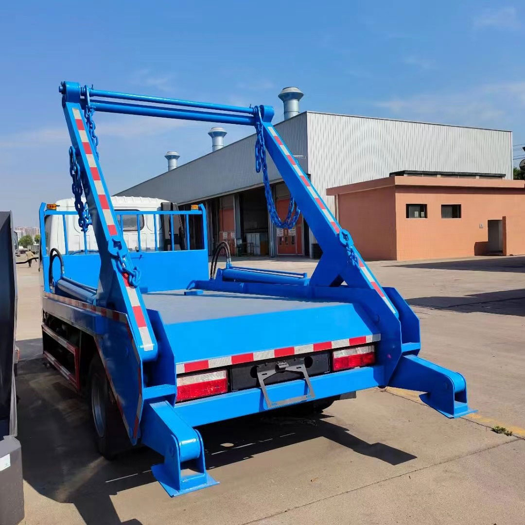 Swing Arm Side Hang Up Type Garbage Truck para sa Paglilinis