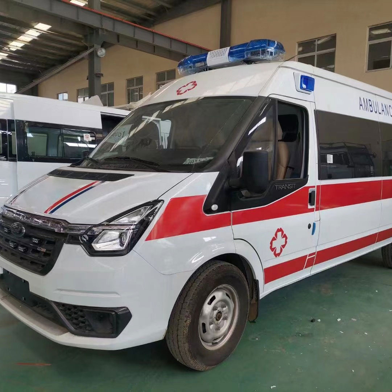 FORD Ambulance Diesel Vehicle para sa Stretcher Ambulance