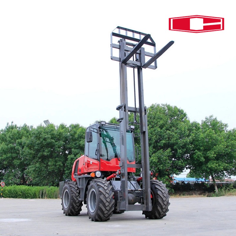 Mga Diesel Engine Mas Mataas na Load-bearing Capacity T100A Diesel Forklift para sa Storehouse