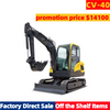 CV-40 3.5 Ton Small Diesel Excavator ay Ginagamit sa loob